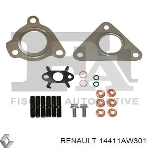 14411AW301 Renault (RVI) turbocompresor