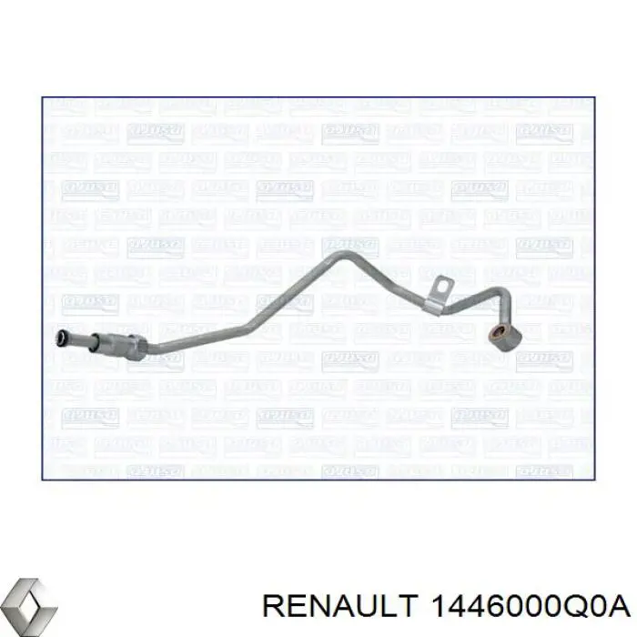 Tubo de suministro de aceite a la turbina Renault (RVI) 1446000Q0A precio, desde 59,35 EUR