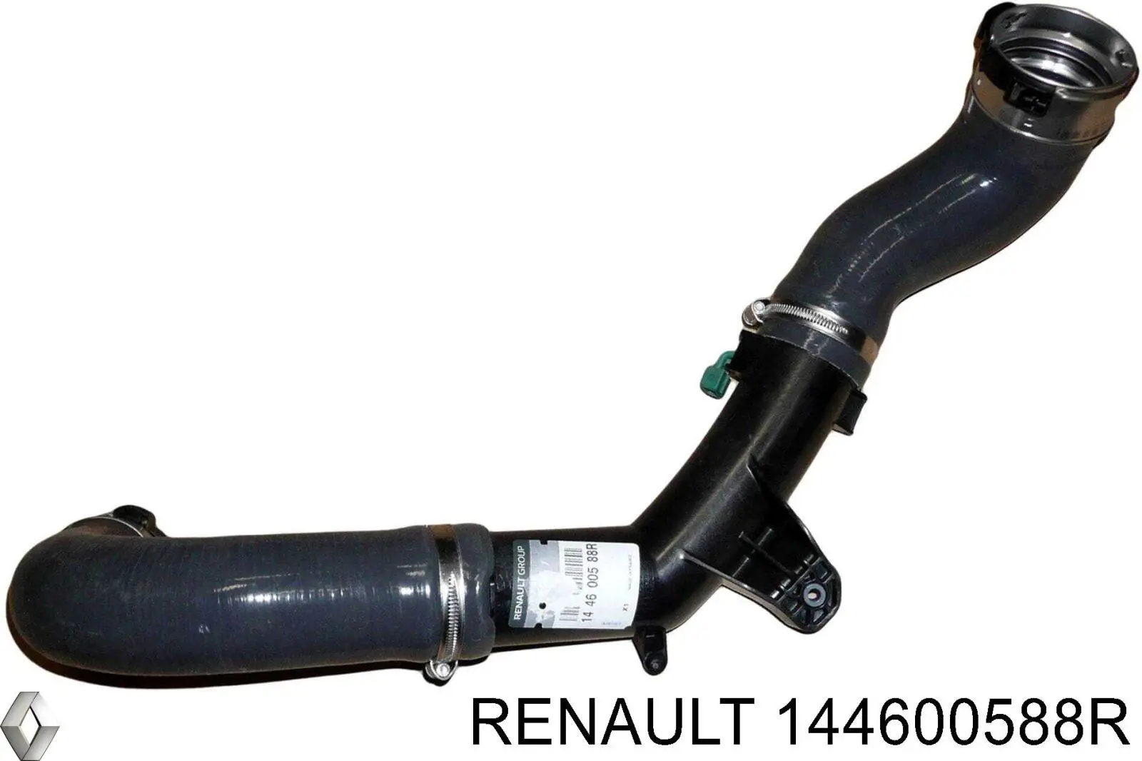 144600588R Renault (RVI) tubo flexible de aire de sobrealimentación izquierdo