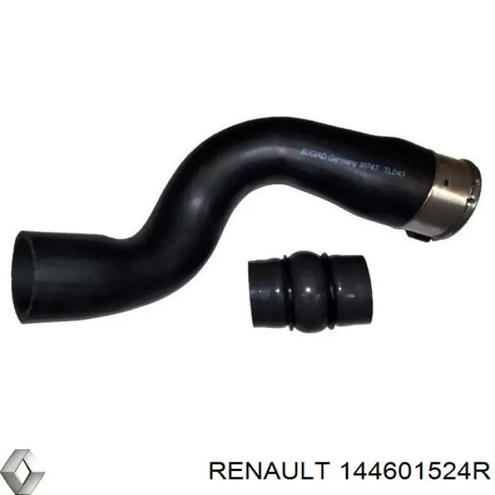 144601524R Renault (RVI) tubo flexible de aire de sobrealimentación derecho