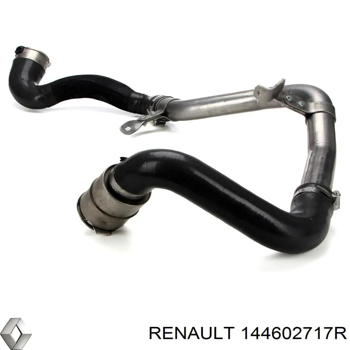 144602717R Renault (RVI) tubo flexible de aire de sobrealimentación derecho