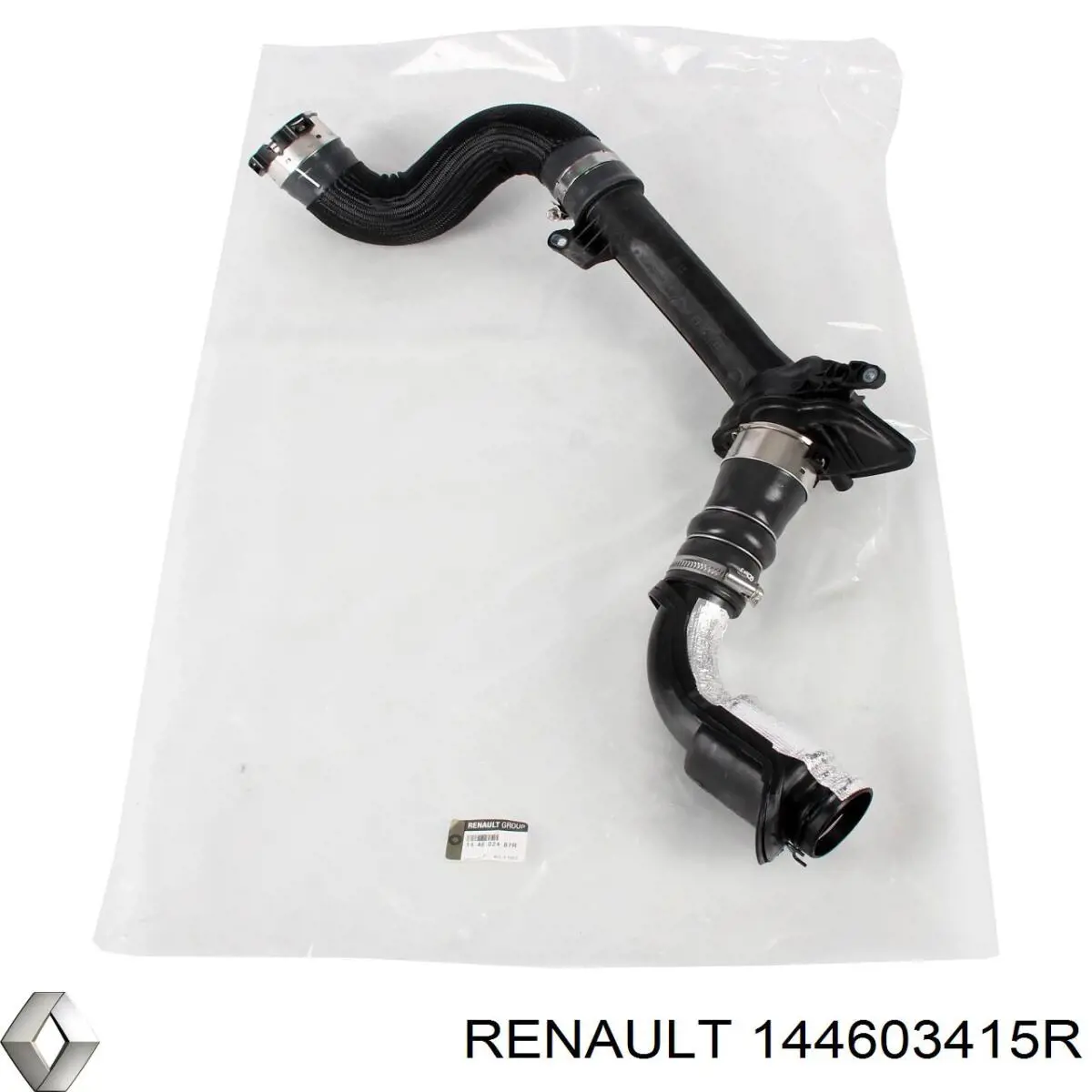 144603415R Renault (RVI) tubo flexible de aire de sobrealimentación izquierdo