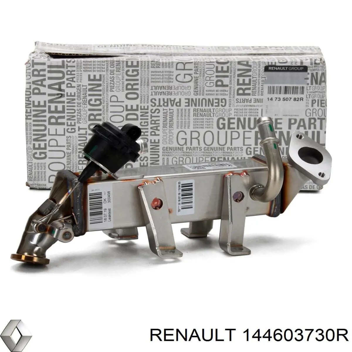144603389R Renault (RVI) tubo flexible de aire de sobrealimentación, de turbina