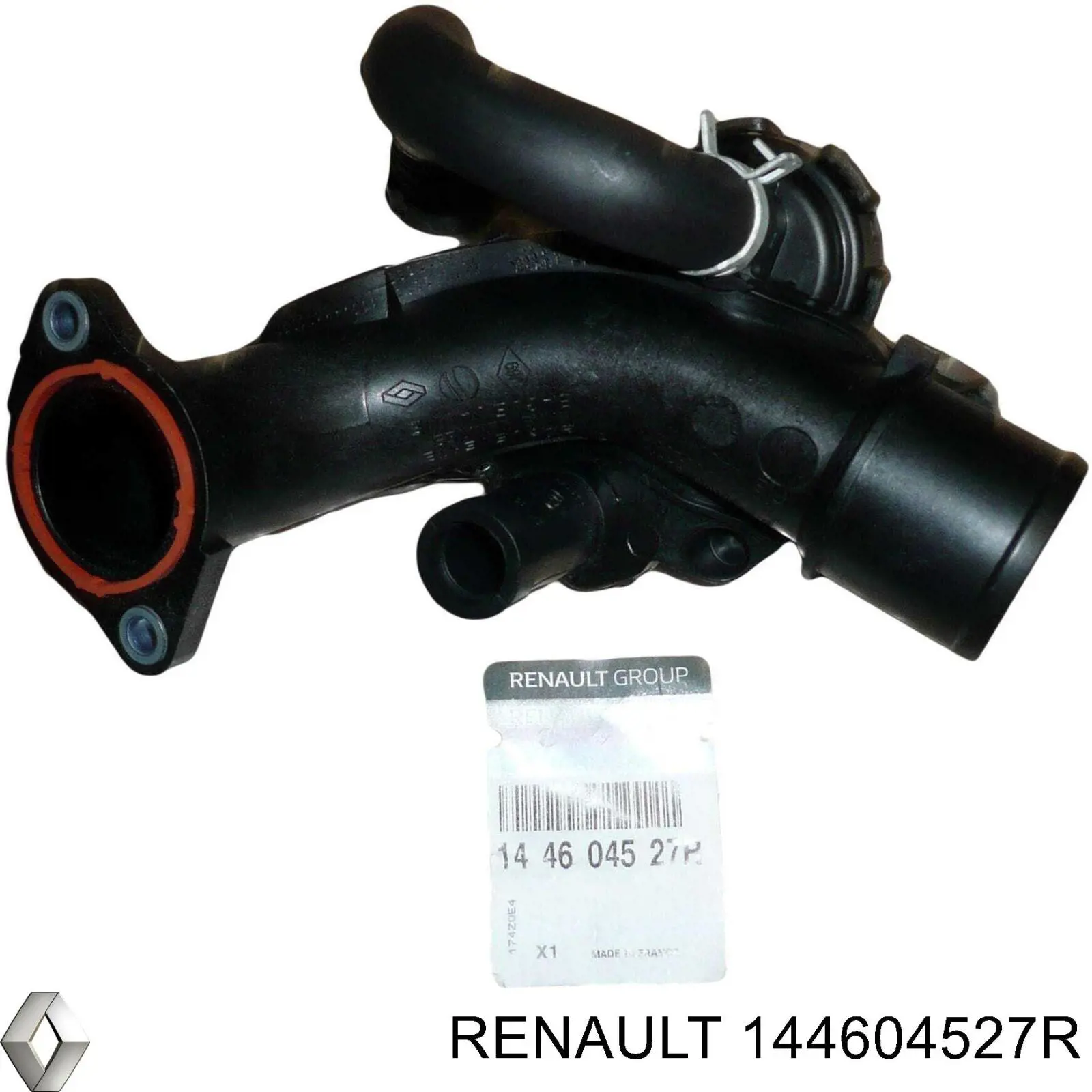 144604527R Renault (RVI) manguera tuberia de radiador (gases de escape)