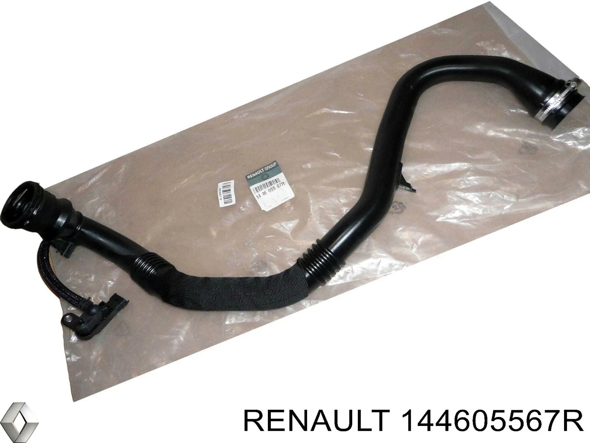 Tubo flexible de aire de sobrealimentación derecho para Renault LOGAN (LS)