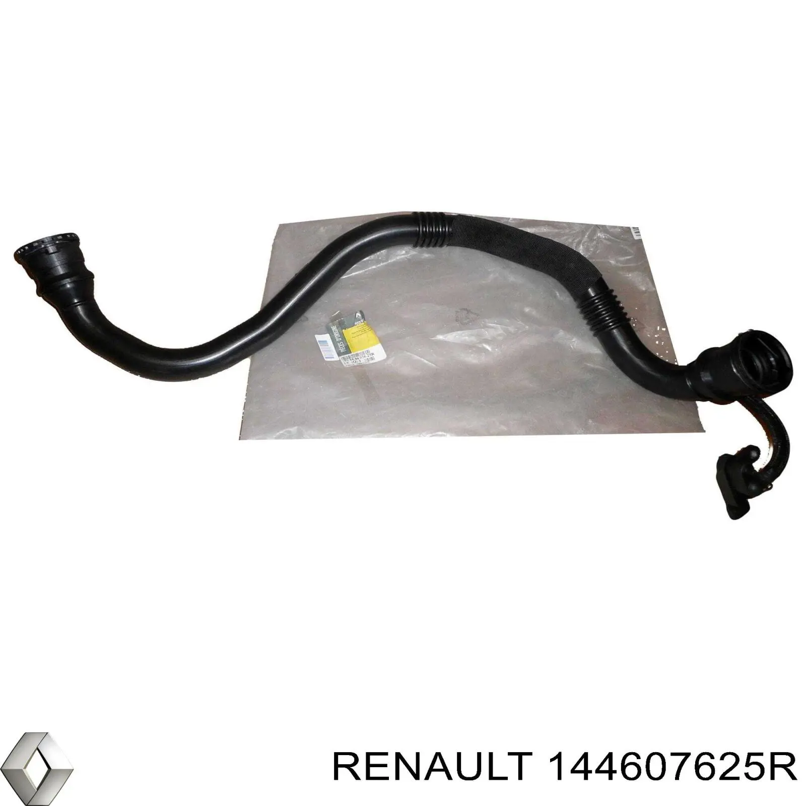 144607625R Renault (RVI) tubo flexible de aire de sobrealimentación izquierdo