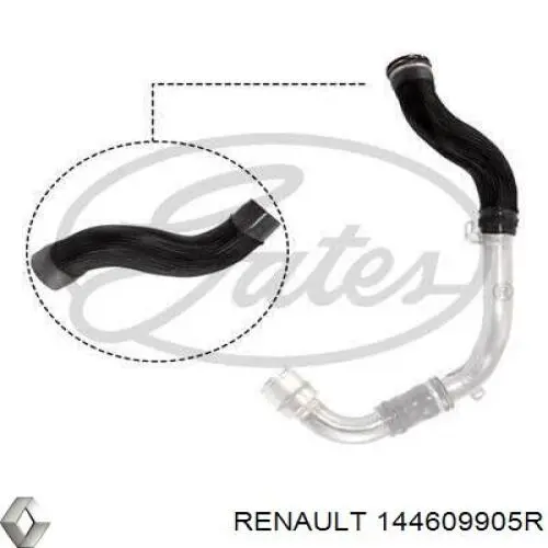 Manguera del intercooler Thermotec DCR287TT precio, desde 97,33 EUR