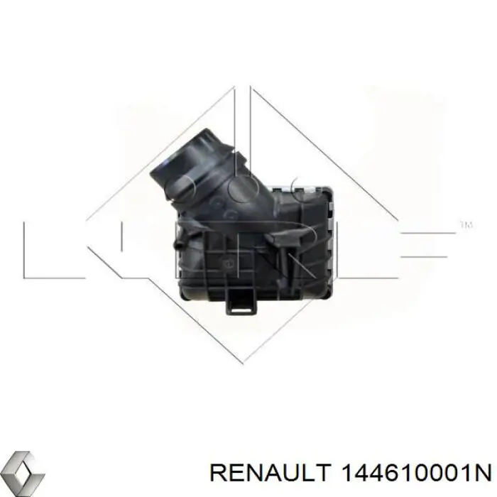 144610001N Renault (RVI) intercooler