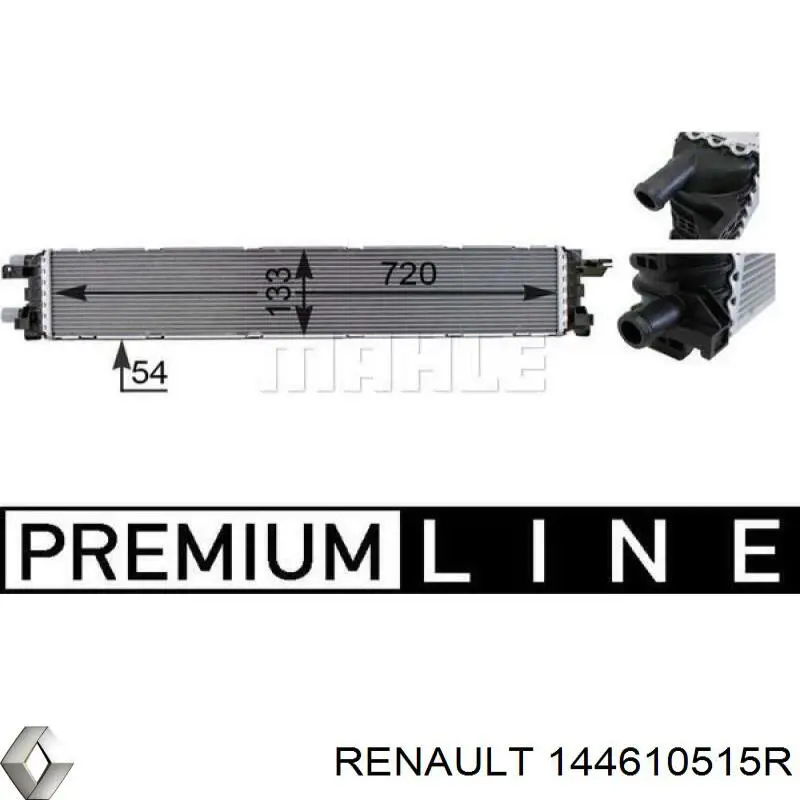 Radiador A4535000203 Mercedes