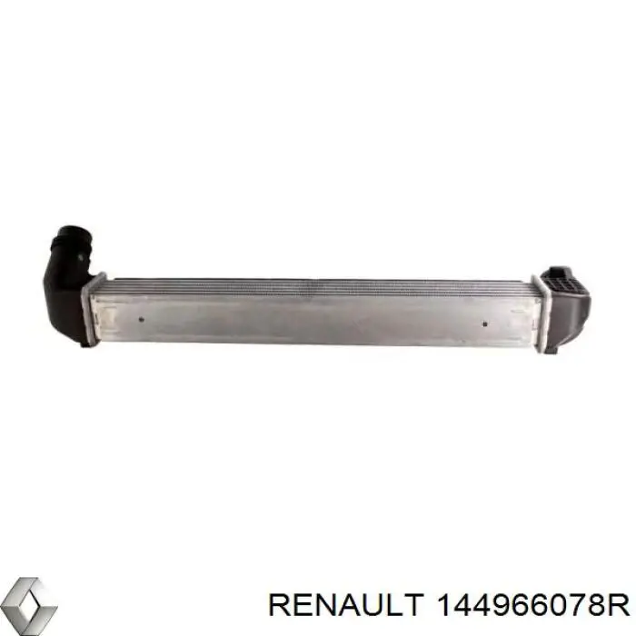 144966078R Renault (RVI) radiador de aire de admisión