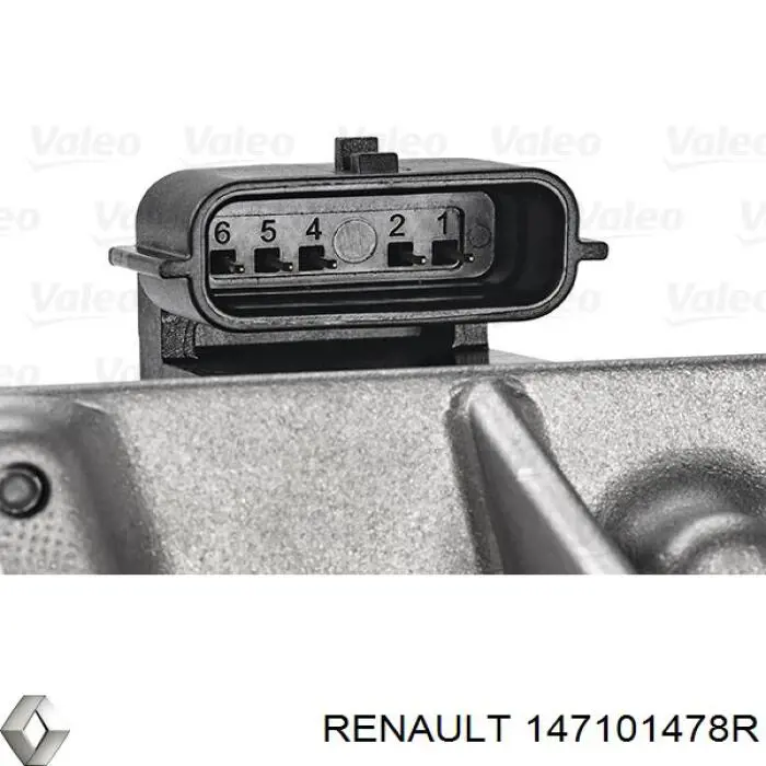 147101478R Renault (RVI) válvula egr