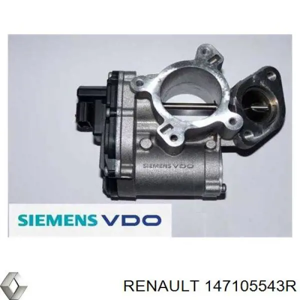 Válvula de regulación de gases Renault (RVI) 147105543R precio, desde 119,06 EUR