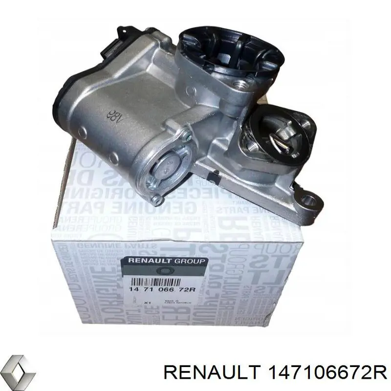 147106672R Renault (RVI) válvula egr