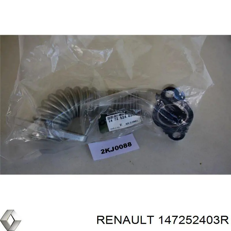 Manguera Tuberia De Radiador (gases de escape) RENAULT 147252403R