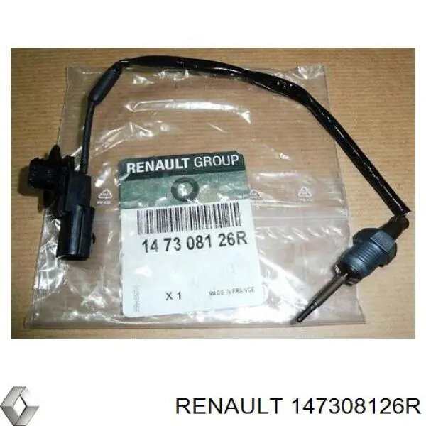 Comprar 147308126R Renault (RVI) Sensor de temperatura de gases de escape de la válvula EGR