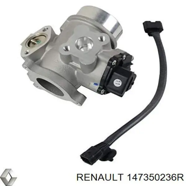 Enfriador de recirculación de gases de escape EGR Renault (RVI) 147350236R