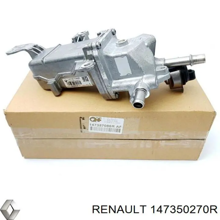 Enfriador EGR de recirculación de gases de escape para Renault Scenic (R9)