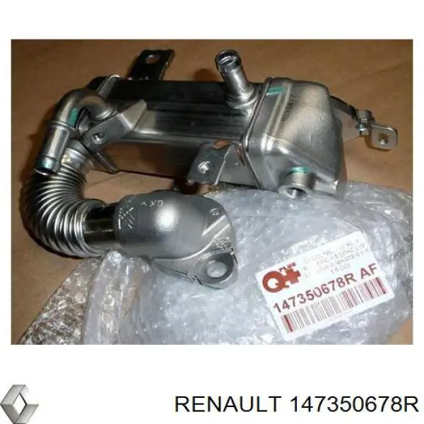 147350678R Renault (RVI) enfriador egr de recirculación de gases de escape