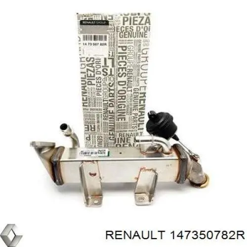 Comprar 147350782R Renault (RVI) Enfriador de recirculación de gases de escape EGR