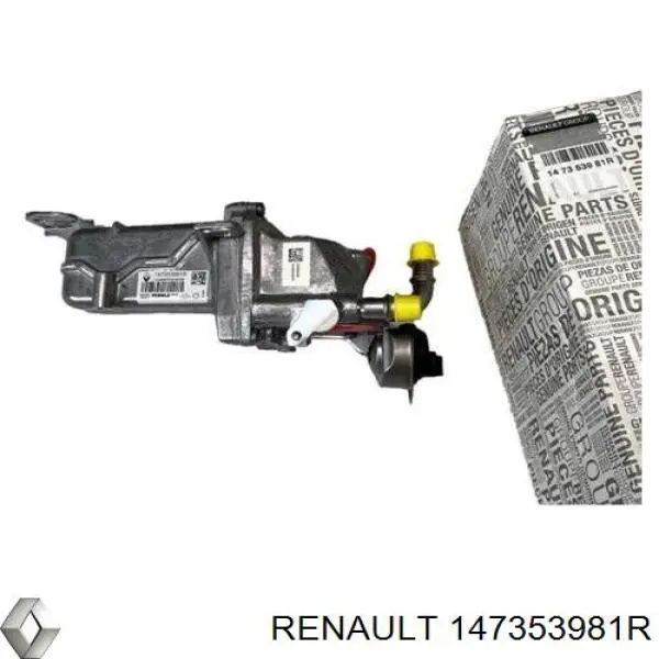 Enfriador de recirculación de gases de escape EGR Renault (RVI) 147353981R precio, desde 280,19 EUR