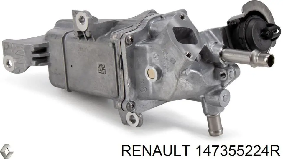 147355224R Renault (RVI) Enfriador de recirculación de gases de escape EGR