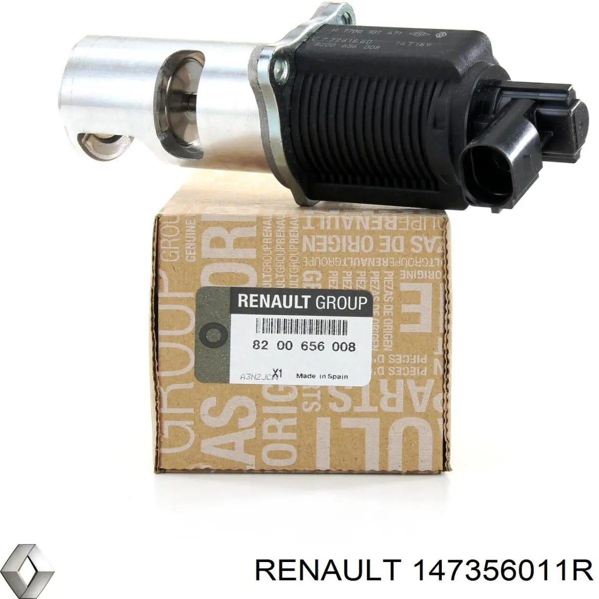 Enfriador de recirculación de gases de escape EGR Renault (RVI) 147356011R
