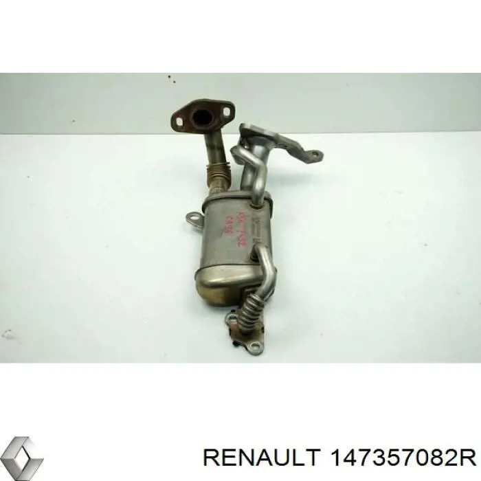 147357082R Renault (RVI) enfriador egr de recirculación de gases de escape