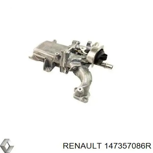 147357086R Renault (RVI) enfriador egr de recirculación de gases de escape