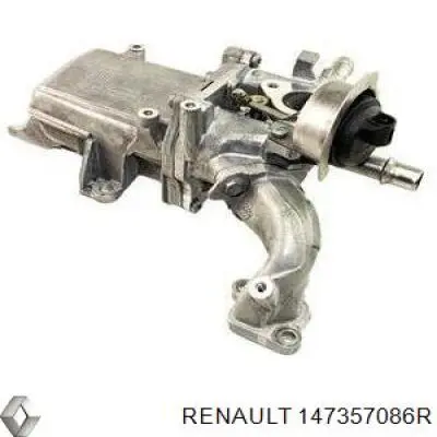 Enfriador de recirculación de gases de escape EGR Renault (RVI) 147357086R precio, desde 283,66 EUR