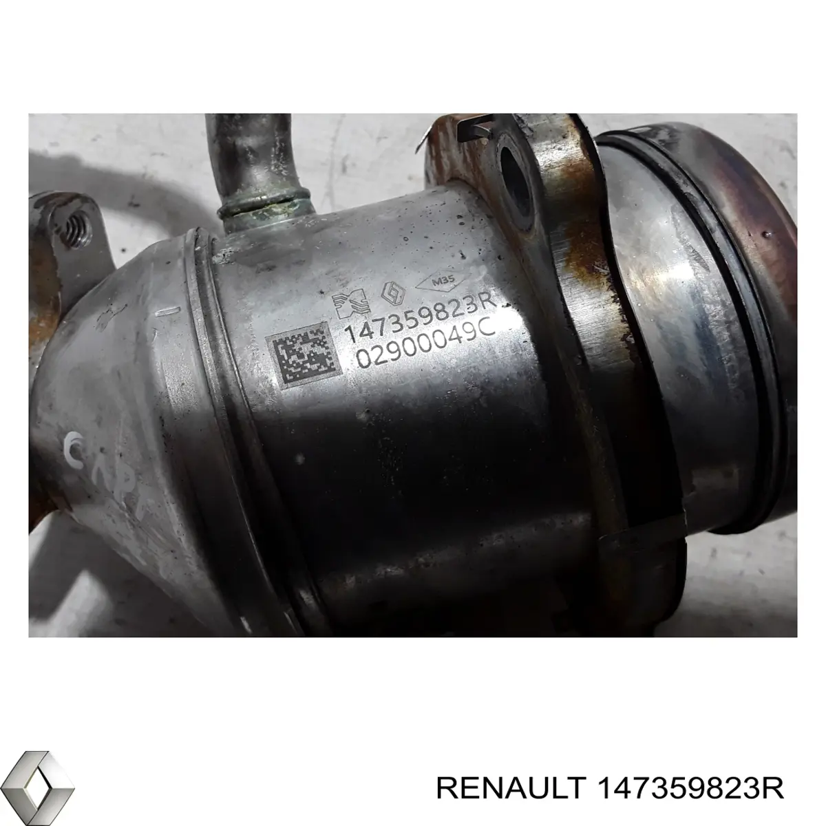 147359823R Renault (RVI) Enfriador de recirculación de gases de escape EGR