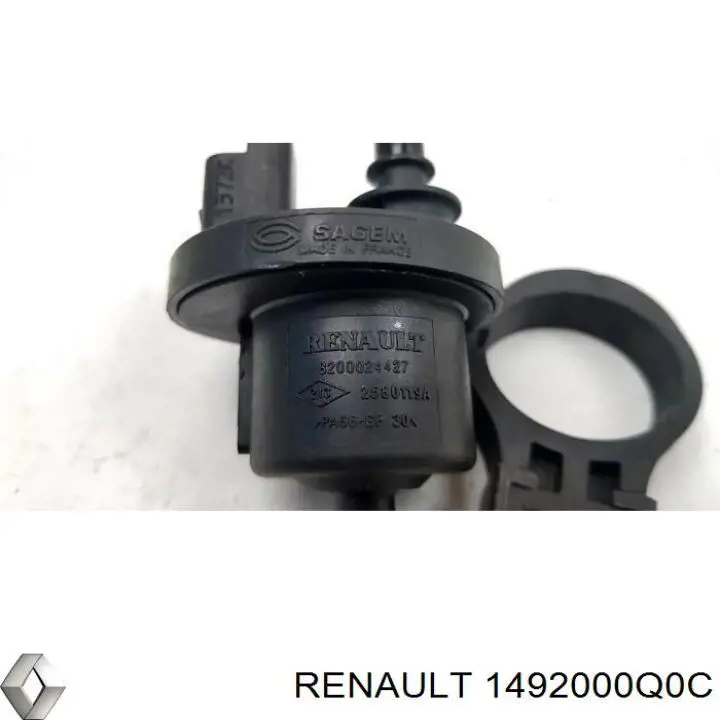 Valvula De Adsorcion De Vapor De Combustible Renault LOGAN