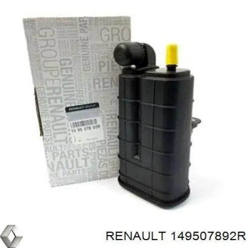 Adsorbente De Vapor De Combustible para Renault DUSTER (HS)
