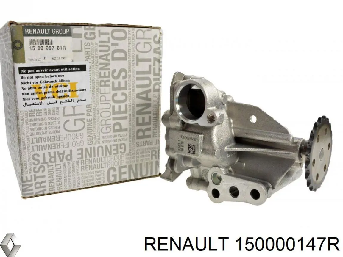 Bomba de aceite Renault (RVI) 150000147R precio, desde 158,27 EUR