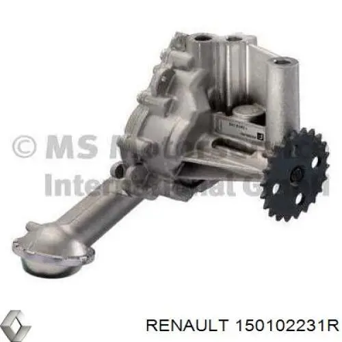 150102231R Renault (RVI) bomba de aceite