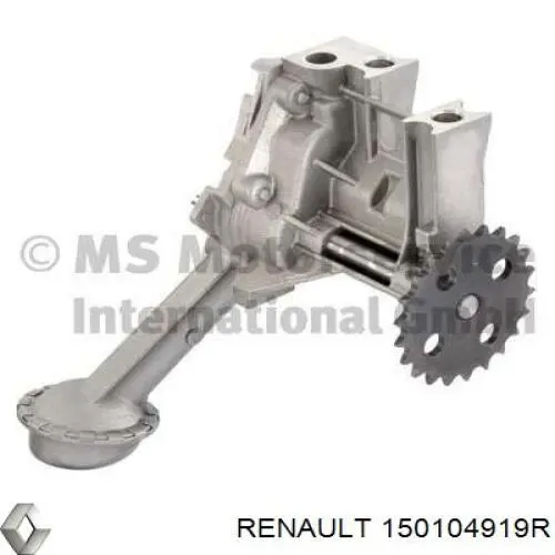 150104919R Renault (RVI) bomba de aceite