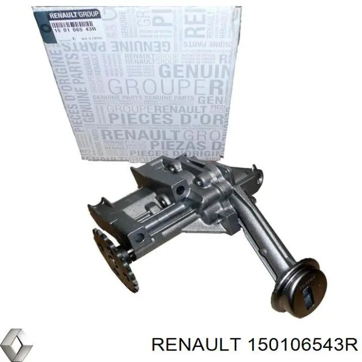 Bomba de aceite Renault (RVI) 150106543R precio, desde 64,00 EUR