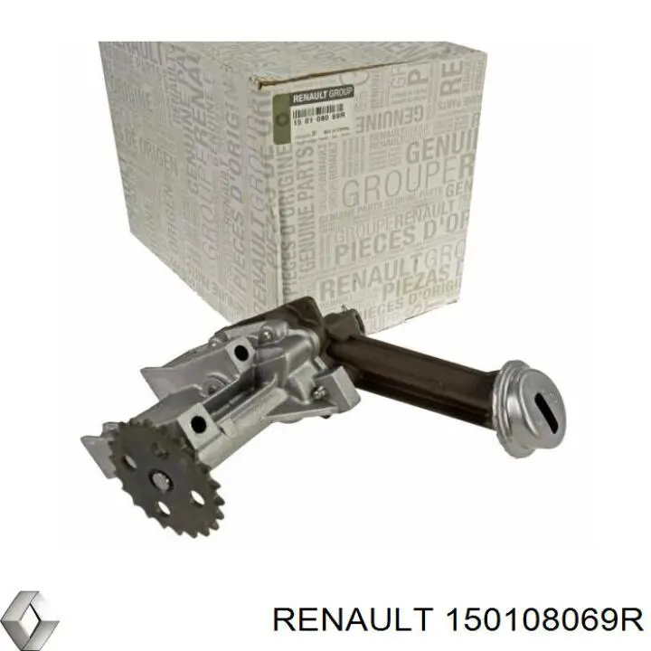 Bomba de aceite Renault (RVI) 150108069R precio, desde 56,63 EUR