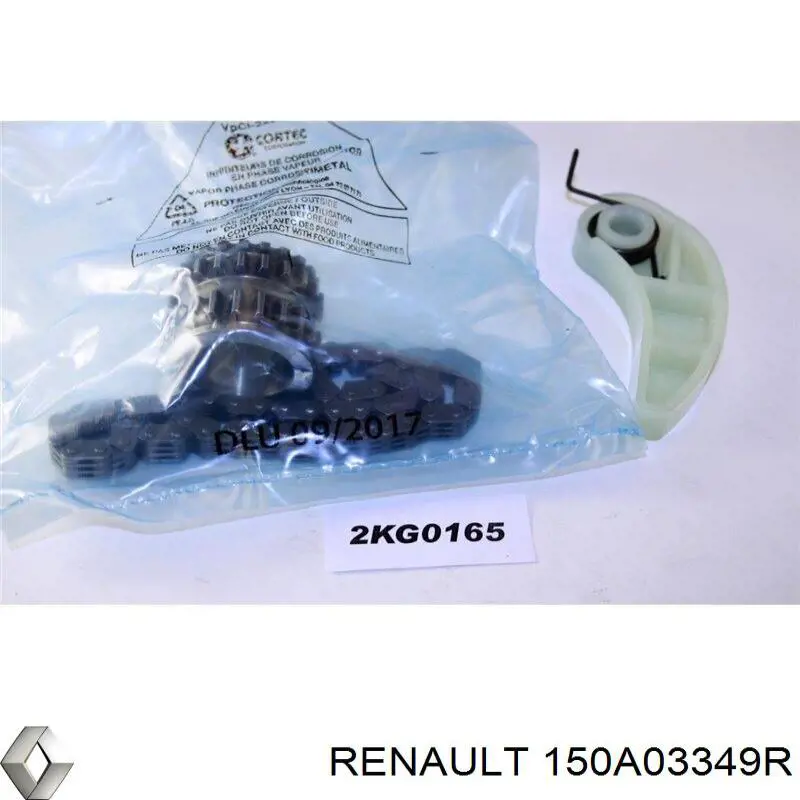 Juego de cadena de bomba de aceite Renault (RVI) 150A03349R precio, desde 53,77 EUR
