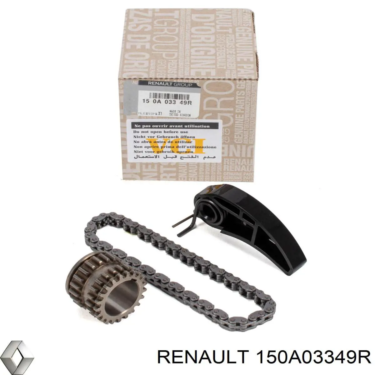 Comprar 150A03349R Renault (RVI) Juego de cadena de bomba de aceite