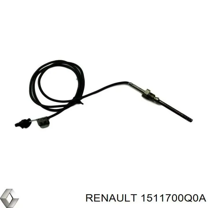 1511700Q0A Renault (RVI) sensor de temperatura, gas de escape, antes de turbina