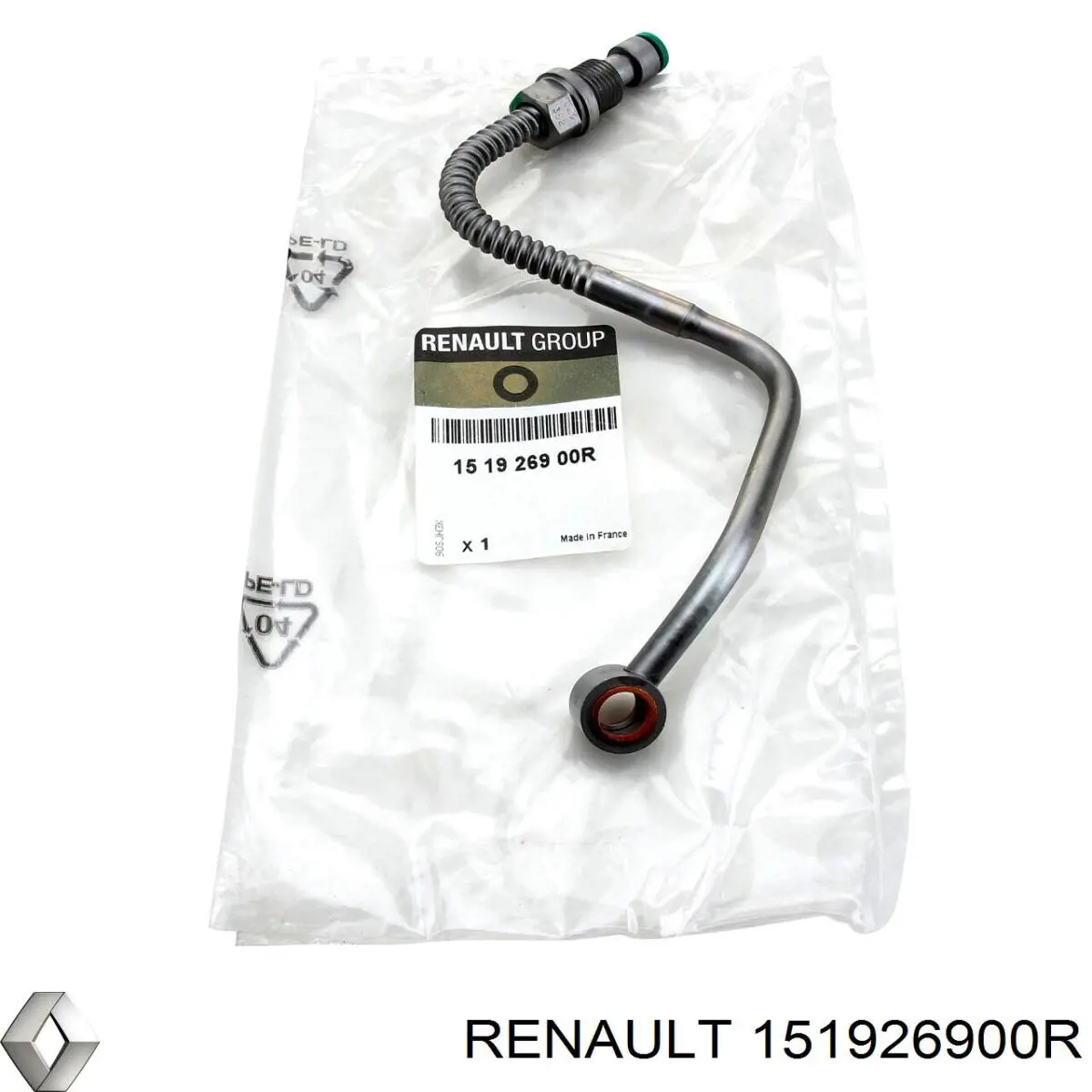 Comprar 1519200Q2F Renault (RVI) Tubo de suministro de aceite a la turbina