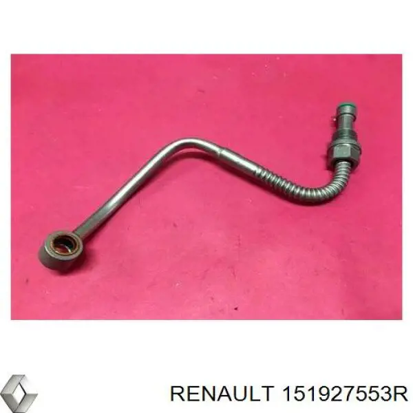 151927553R Renault (RVI) tubo (manguera Para El Suministro De Aceite A La Turbina)