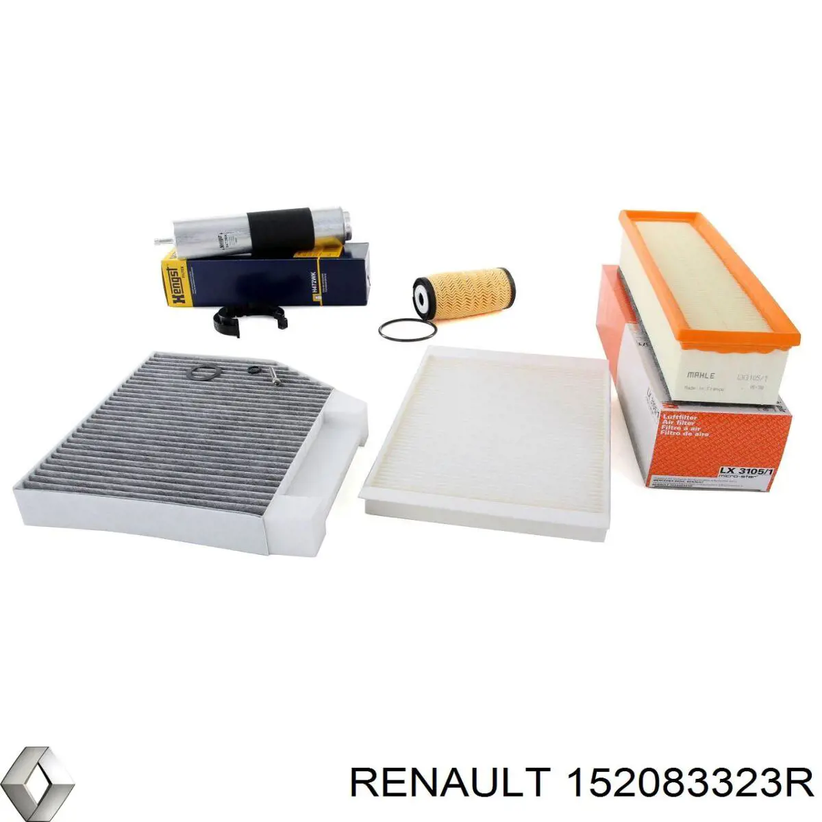 152083323R Renault (RVI) Filtro aceite