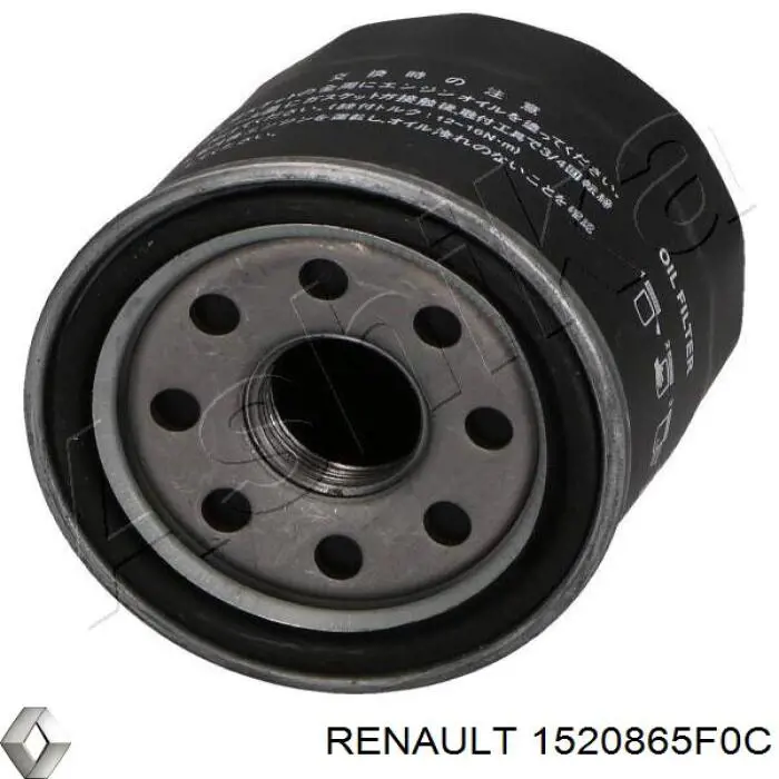1520865F0C Renault (RVI) filtro de aceite