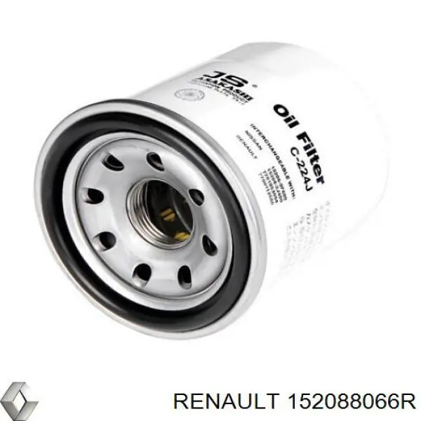 152088066R Renault (RVI) filtro de aceite