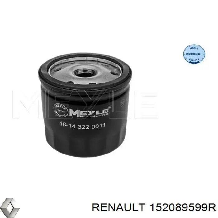 Filtro de aceite Renault (RVI) 152089599R precio, desde 5,58 EUR