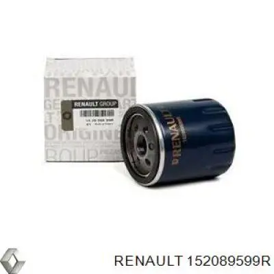 Filtro de aceite 152089599R Renault (RVI)