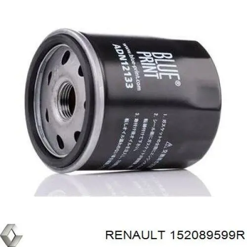 Filtro de aceite motor Renault (RVI) 152089599R