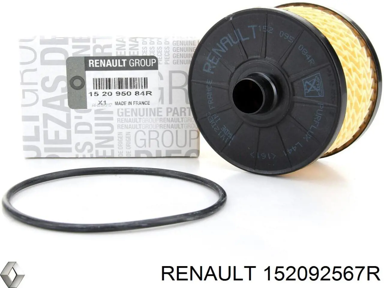 Comprar 152092567R Renault (RVI) Filtros de aceite
