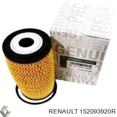 152093920R Renault (RVI) filtro de aceite